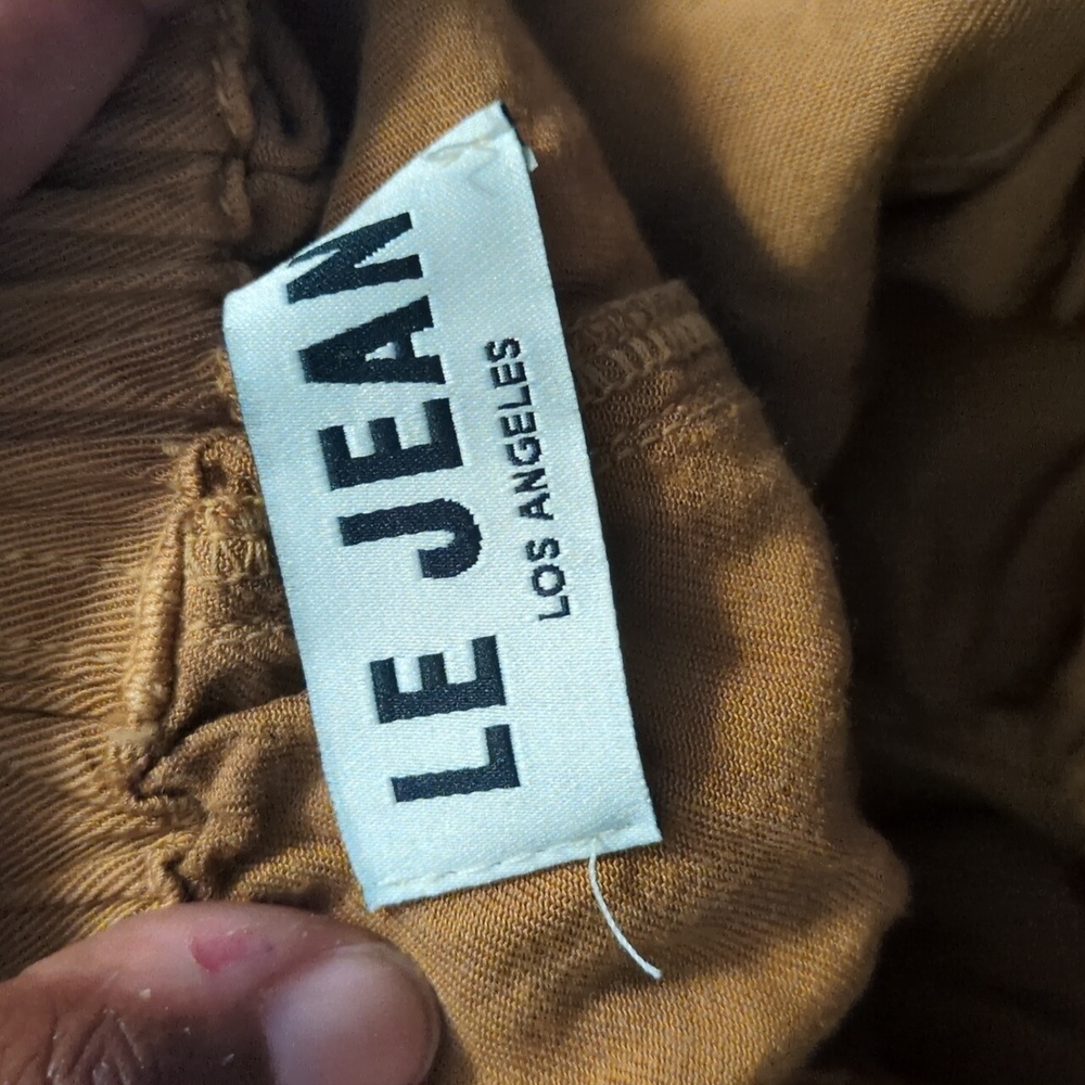 Le Jean Parachute Pants Camel Brown Size 10 $248 - Picture 10 of 11